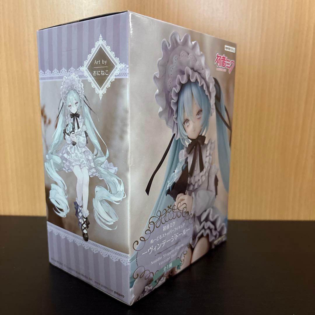 初音ミク　 ヴィンテージドール　 ぬーどるストッパーフィギュア