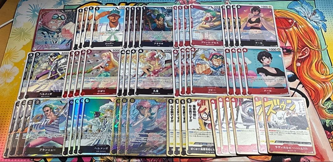 赤黒コビー 構築済みデッキパーツ リーダーパラレル - メルカリ