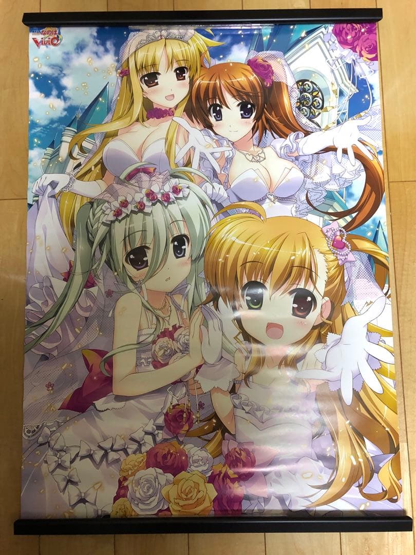 非売品】魔法少女リリカルなのはViVid 藤真拓哉 B2 クリアポスター ①