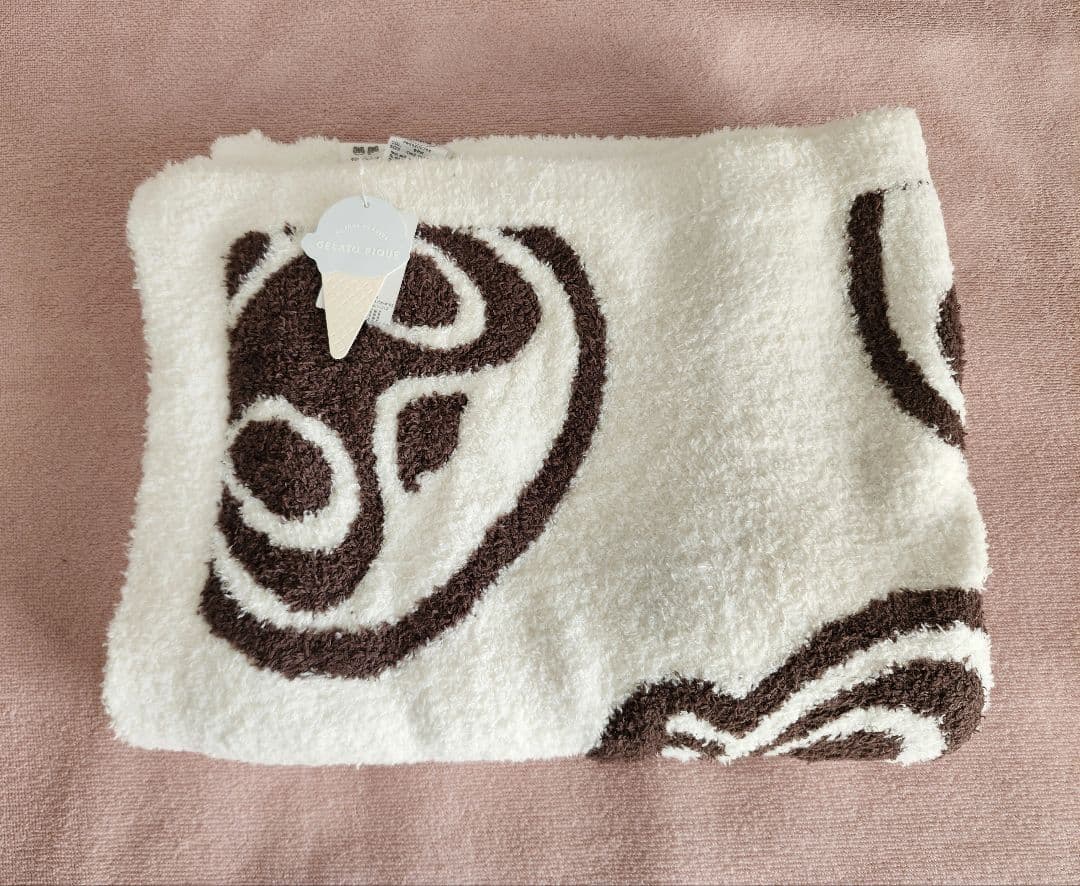 ジェラートピケ　つぶまめジャガード　ブランケット