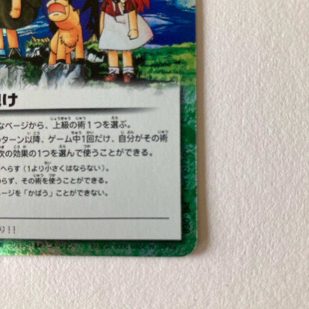 ウ*ー様 ガッシュ　カード　大志を抱け