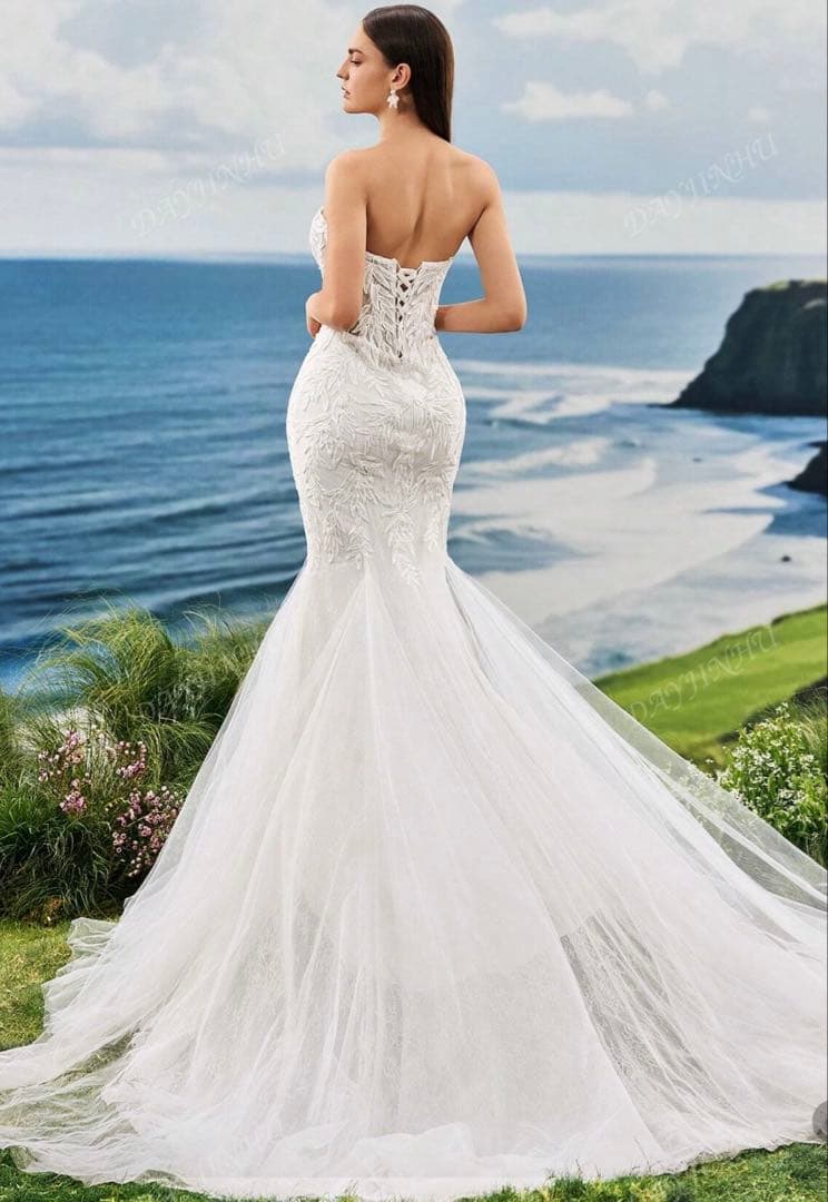 ※専用※マーメイド　チュール　ウェディングドレス