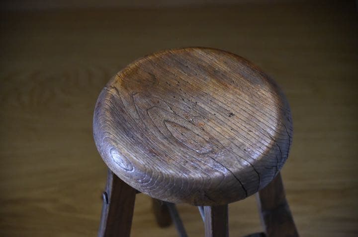 アンティーク　丸椅子