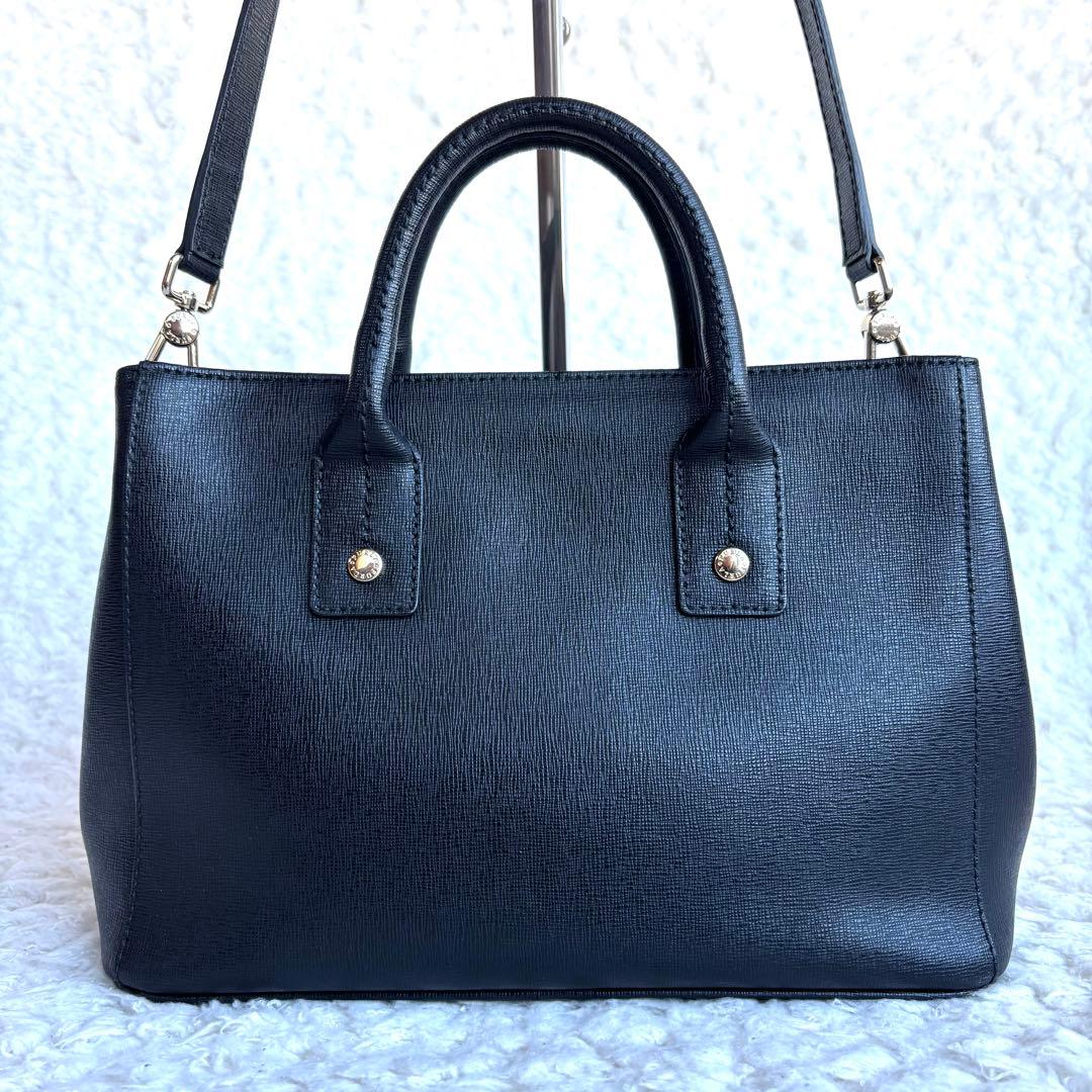 美品【FURLA フルラ】ハンドバッグ ショルダーバッグ 2wayバッグ レザー