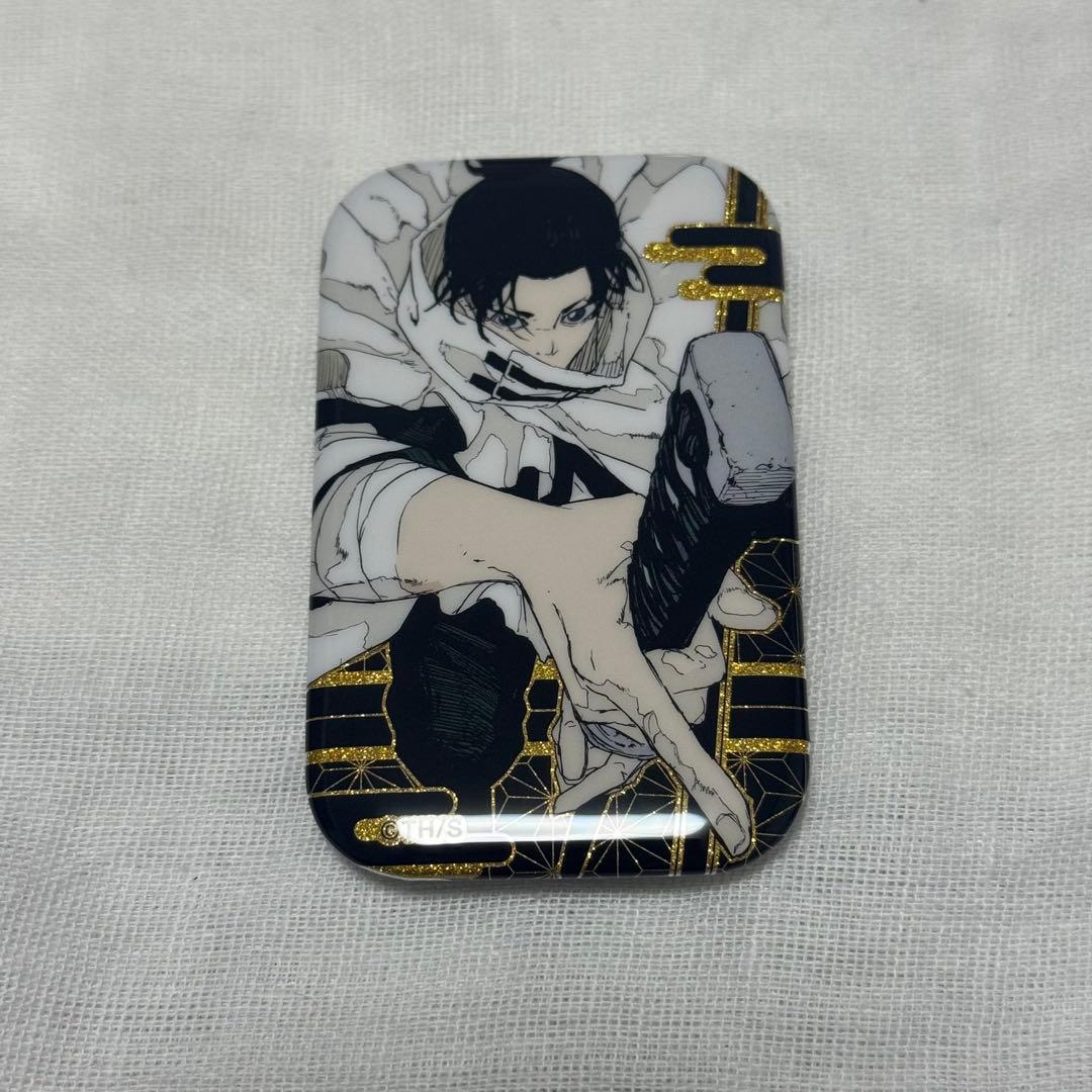 ジャンフェス カグラバチ 蒔絵風スクエア缶バッジコレクション 漆羽