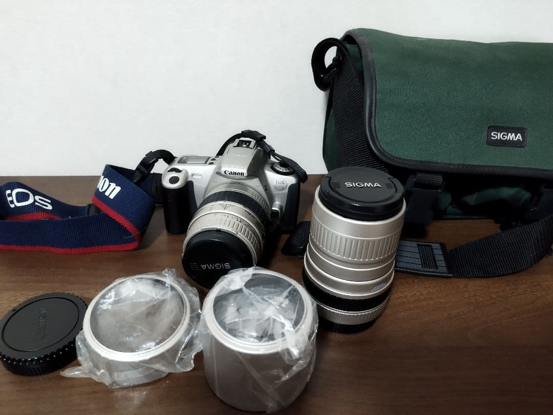 ○Canon EOS kiss Ⅲ フィルムカメラ SIGMA ZOOM レンズ