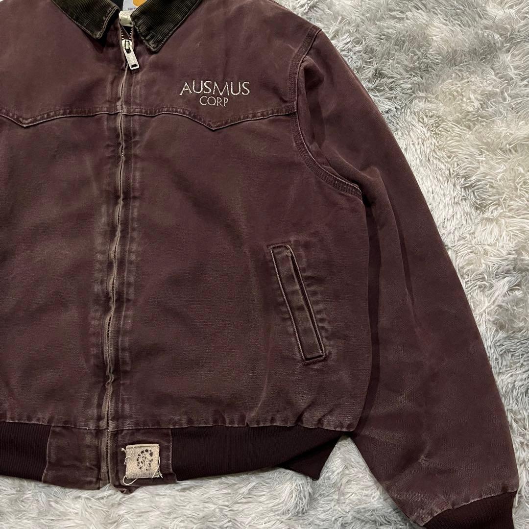 90s カーハート サンタフェジャケット 激レアカラー バーガンディ BRG