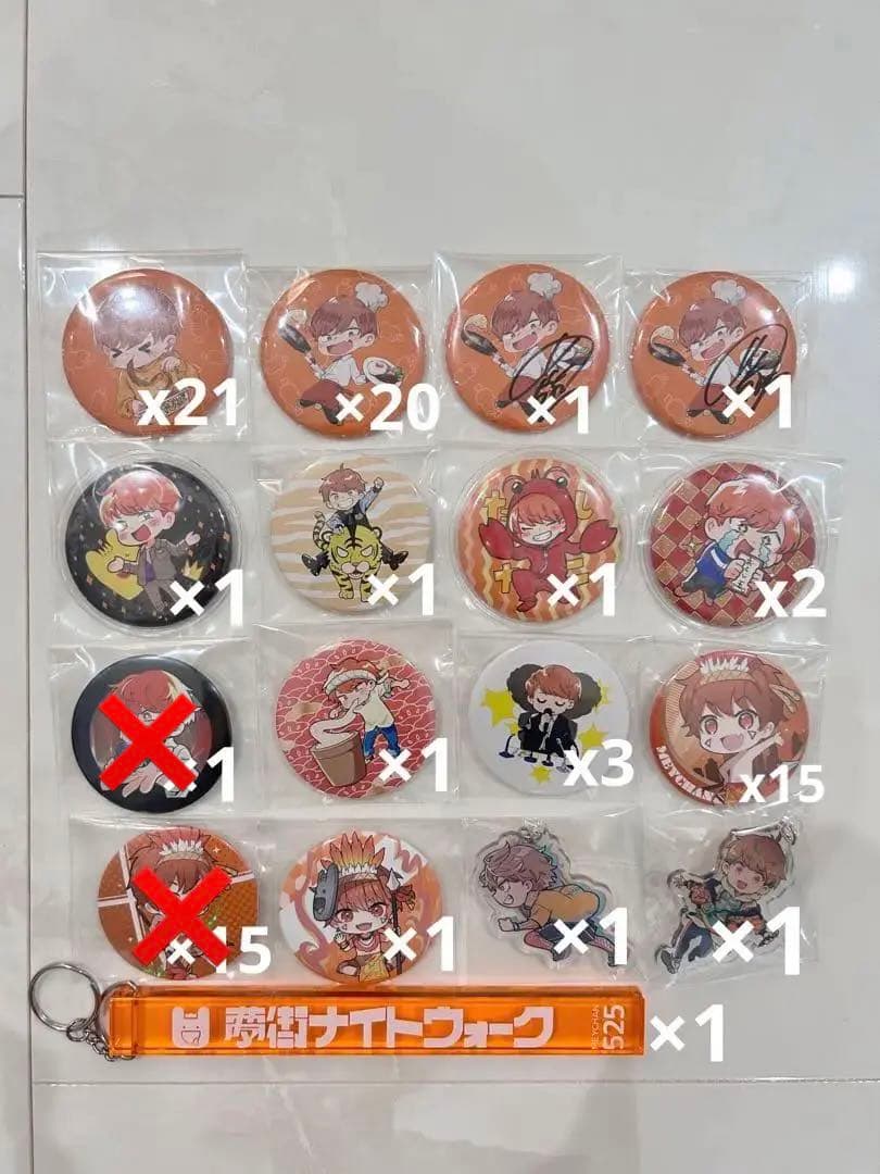 めいちゃん 歌い手 缶バッジ グッズ まとめ売り