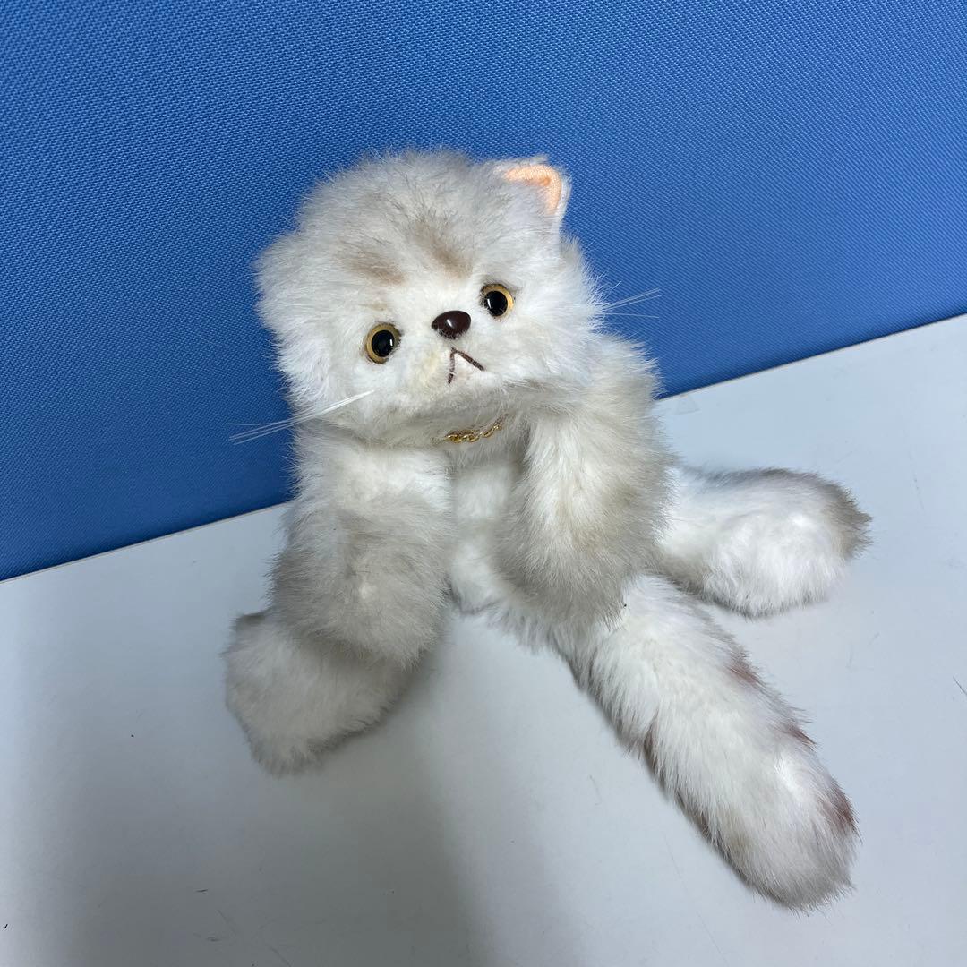 昭和　レトロ　オオイケ ぬいぐるみ 猫 ねこ ネコ 当時もの