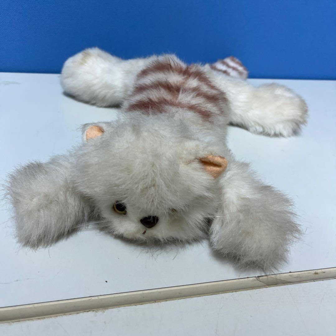 昭和　レトロ　オオイケ ぬいぐるみ 猫 ねこ ネコ 当時もの