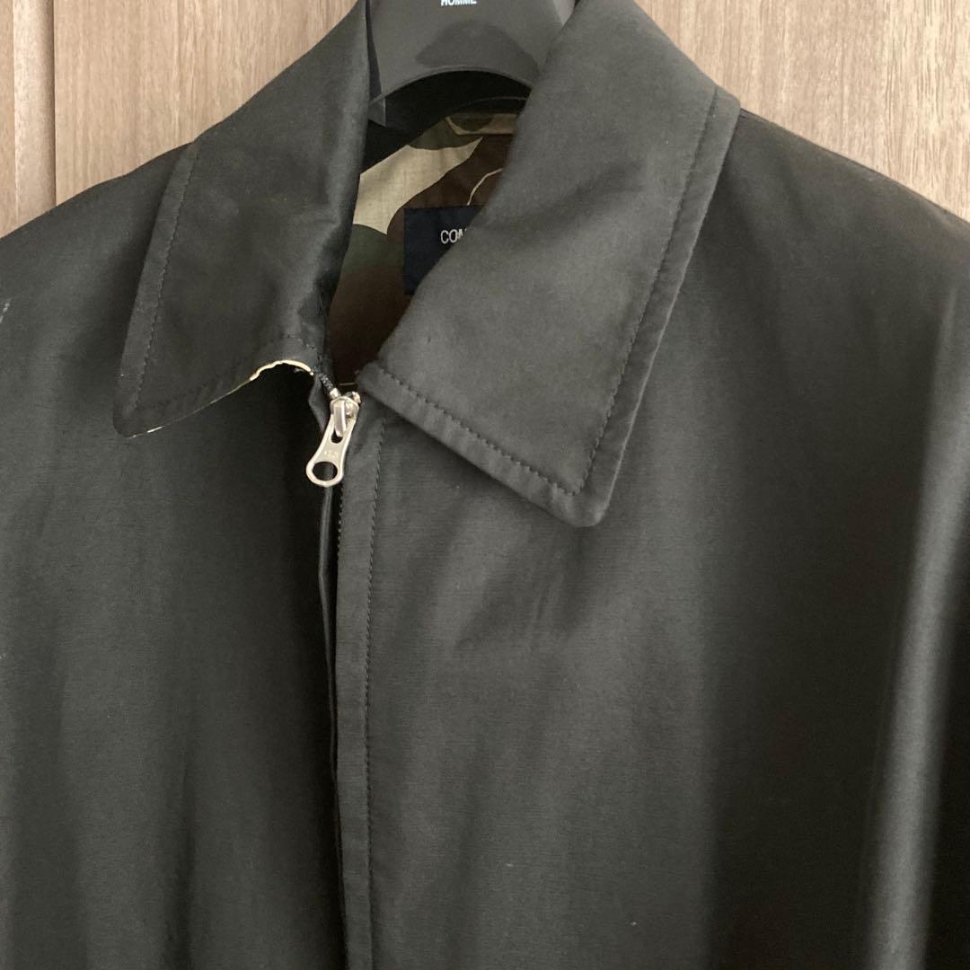 極美品】コムデギャルソンオム 迷彩裏地 ブルゾン L AD2022 黒 - メルカリ