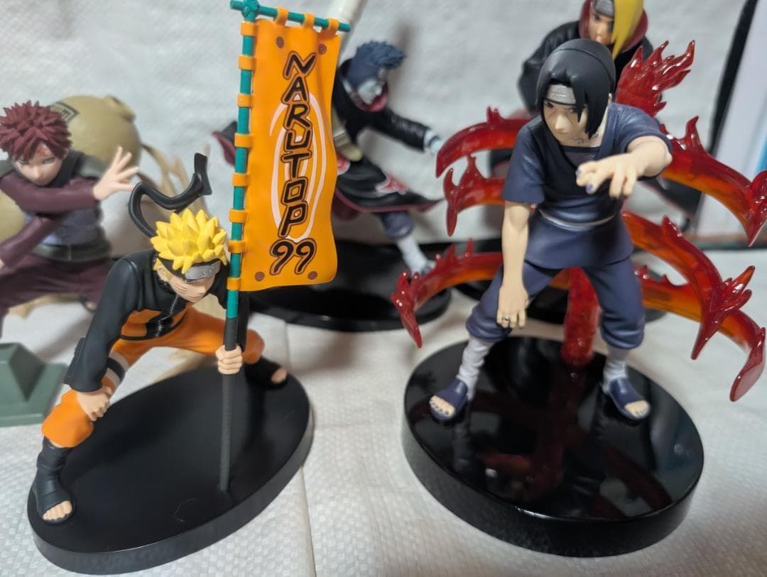 NARUTO ナルト 疾風伝 フィギュア まとめ売り うちはイタチ デイダラ