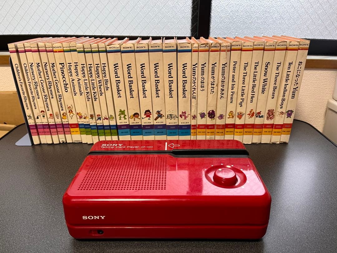 ソニー　トーキングカードプレイヤー　SONY CP-1100 美品】SONY 2024 CP-1100 トーキングカードプレーヤー SONY ソニー