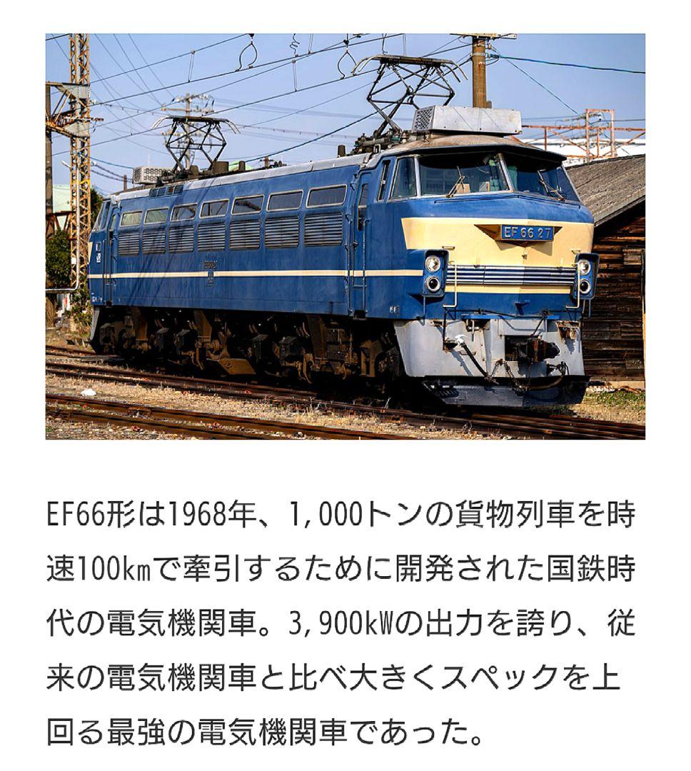 アオシマ×ダイモ 流通限定スケールモデル1/45 電気機関車 EF66 27号機