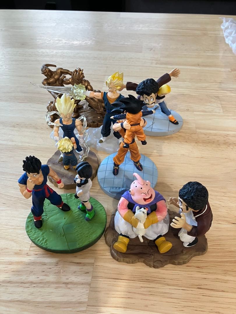 ドラゴンボールフィギュア7体 ドラカプ4 愛する者のための戦い