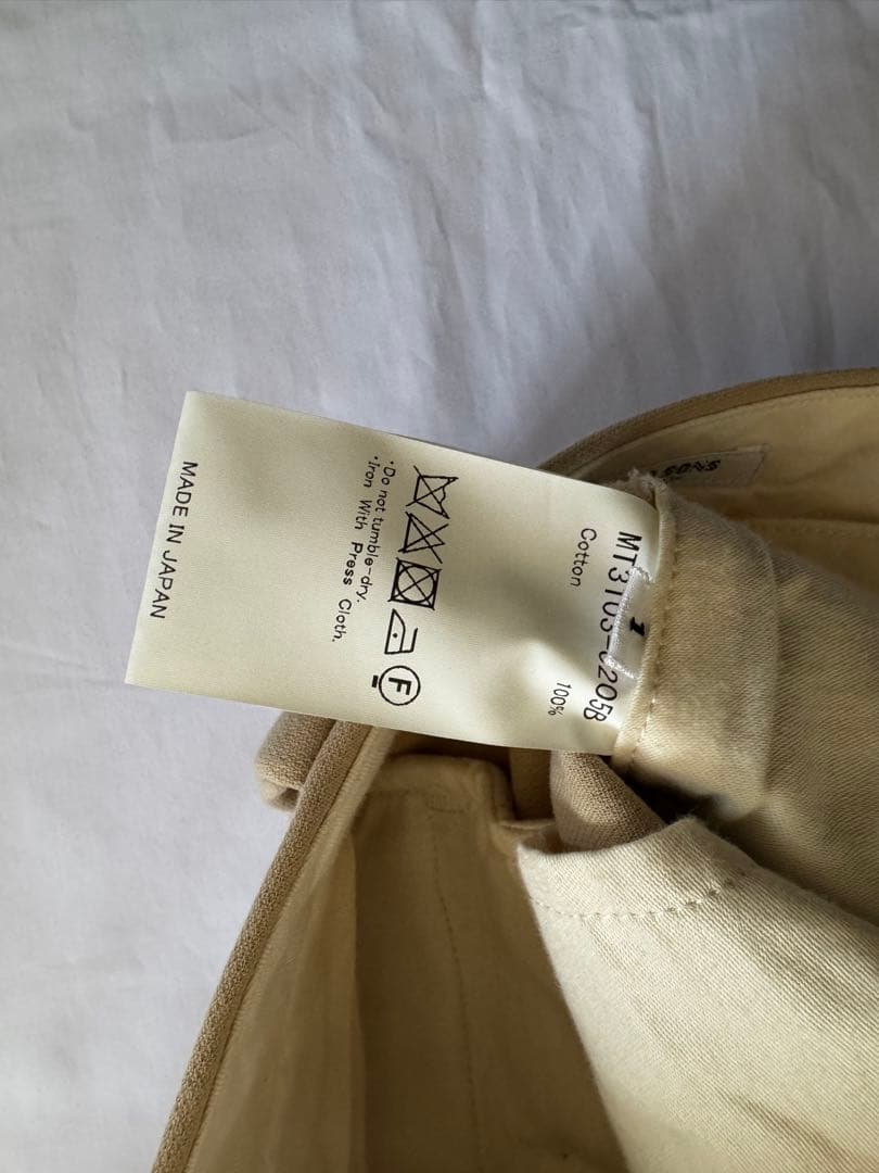 MAATEE & SONS 俺CHINO COTTON ベージュ サイズ1の通販はau PAY