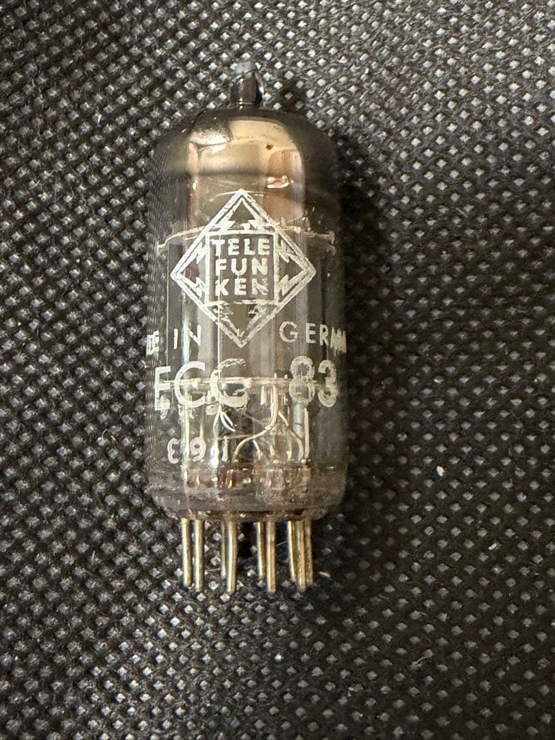 松*一様 TELEFUNKEN ECC83 真空管 5本セット 松*一様 TELEFUNKEN ECC83