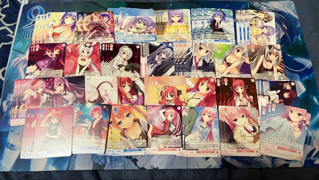 ゆずソフト　ヴァイスシュヴァルツ　RR以下4コンセット