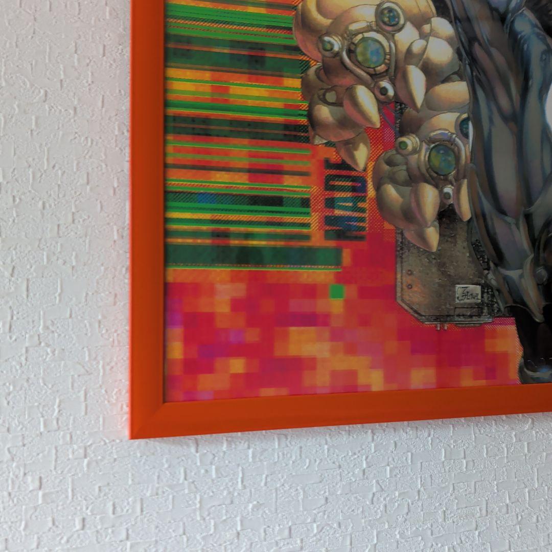 攻殻機動隊 士郎正宗 1990年代 ヴィンデージポスター B3 オレンジ