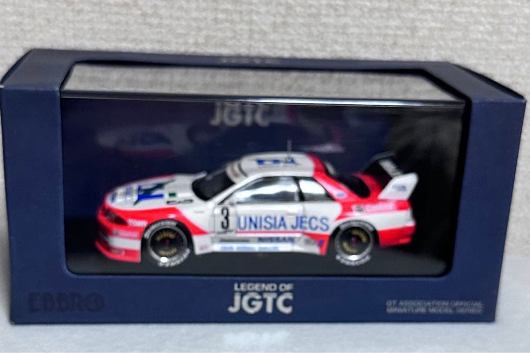 ミニカー EBBRO UNISIA JECS SKYLINE R32 JGTC 1994