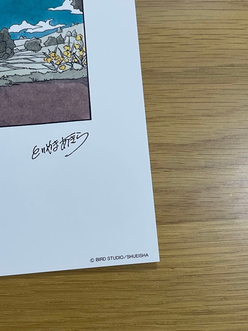 【当選品】鳥山明　ドラゴンボール　複製原画　1995年　鳥山明の世界展　サイン