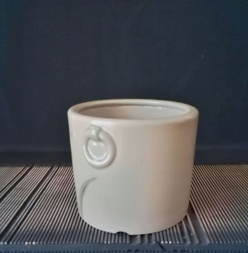 逸品 手焙 手焙り 茶道具 茶席 陶磁器 燕子花図 手描き 和骨董