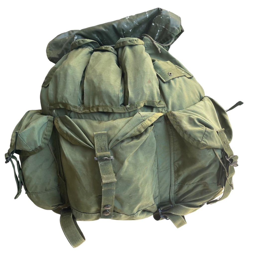 米陸軍LC-2ODカラーアルミフレーム付きアリスパックラージサイズ希少品