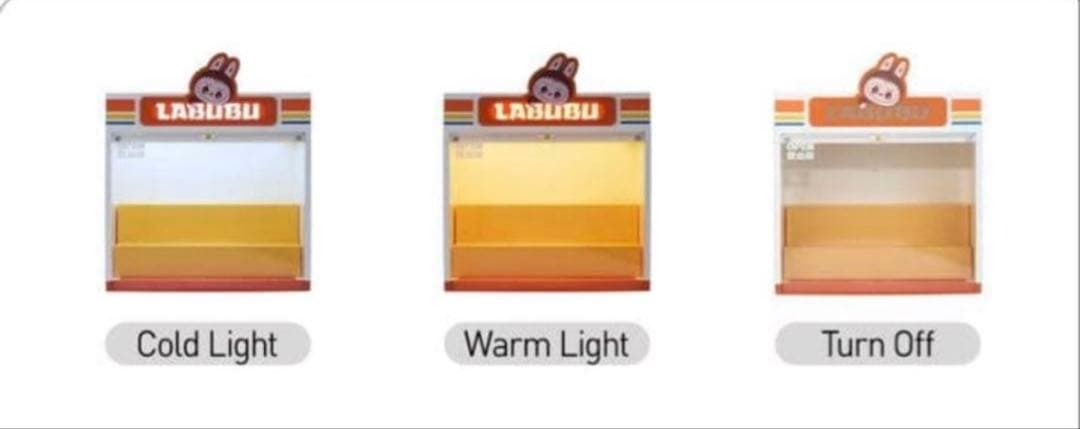 ラブブ Wacky Mart シリーズ ディスプレイコンテナ