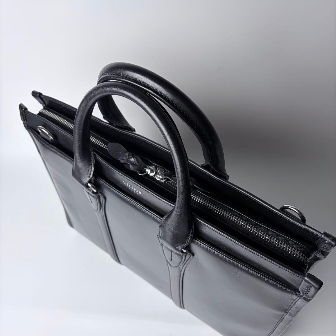 【美品】ウルティマトーキョー　ビジネスバック　ブリーフケース　A4可　レザー