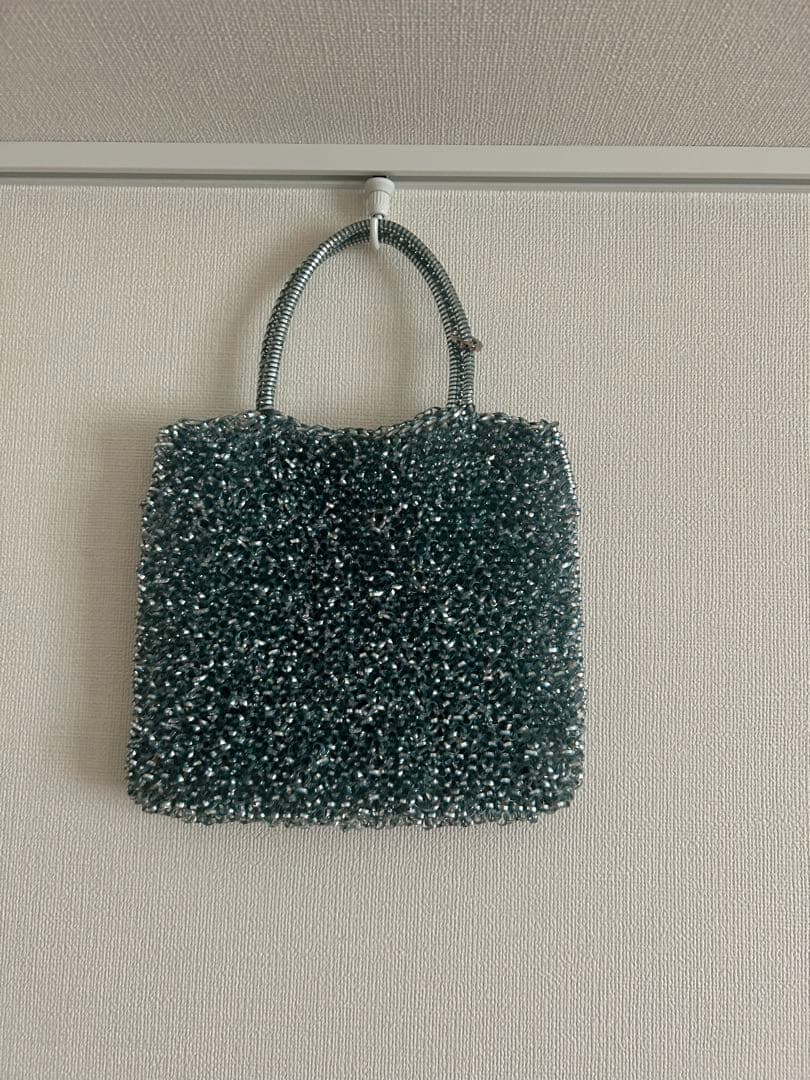 美品 アンテプリマ スクエア ワイヤーバッグ ハンドバッグ