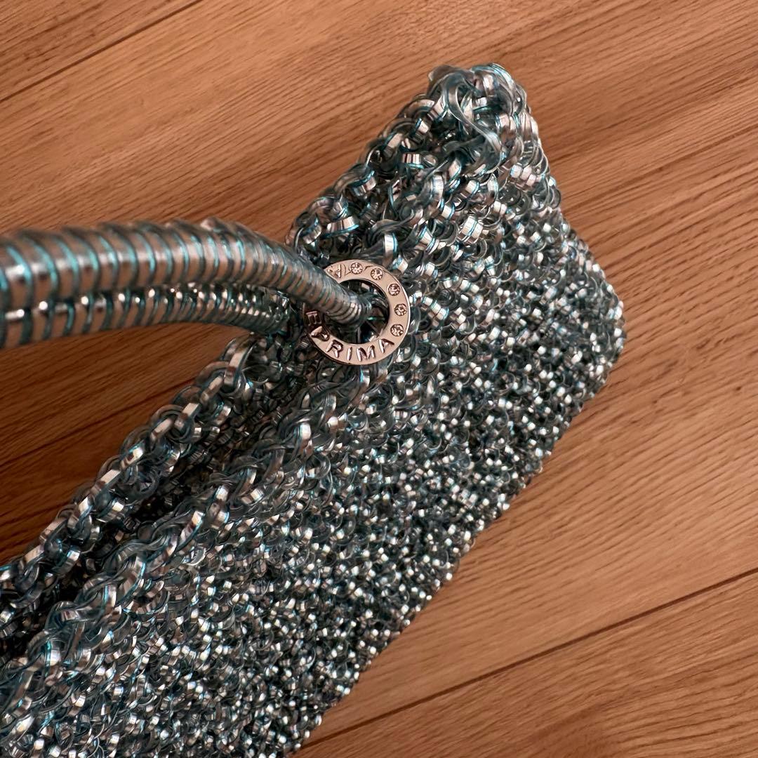 美品 アンテプリマ スクエア ワイヤーバッグ ハンドバッグ