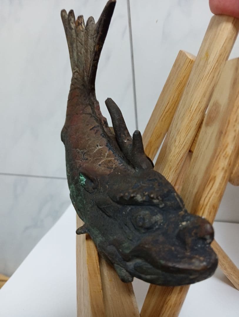 江戸時代上級武家蔵出古銅製細密造形金具200〜350年前頃