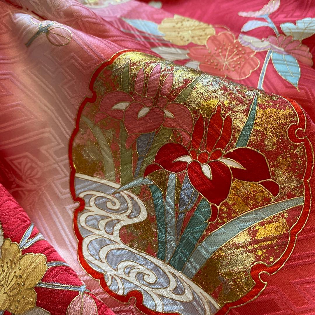 七五三　お祝い着　正絹　被布、長襦袢付き　セット