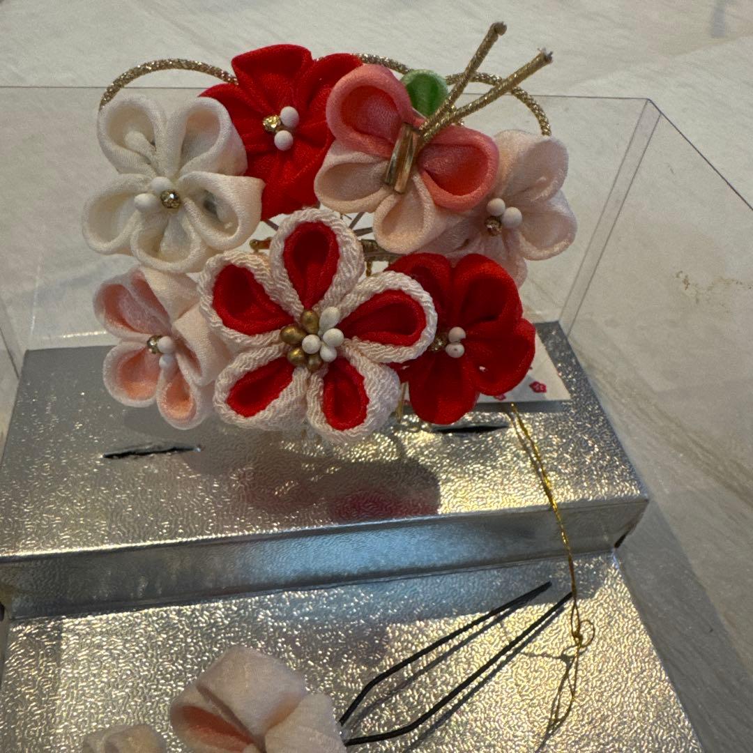 七五三　お祝い着　正絹　被布、長襦袢付き　セット