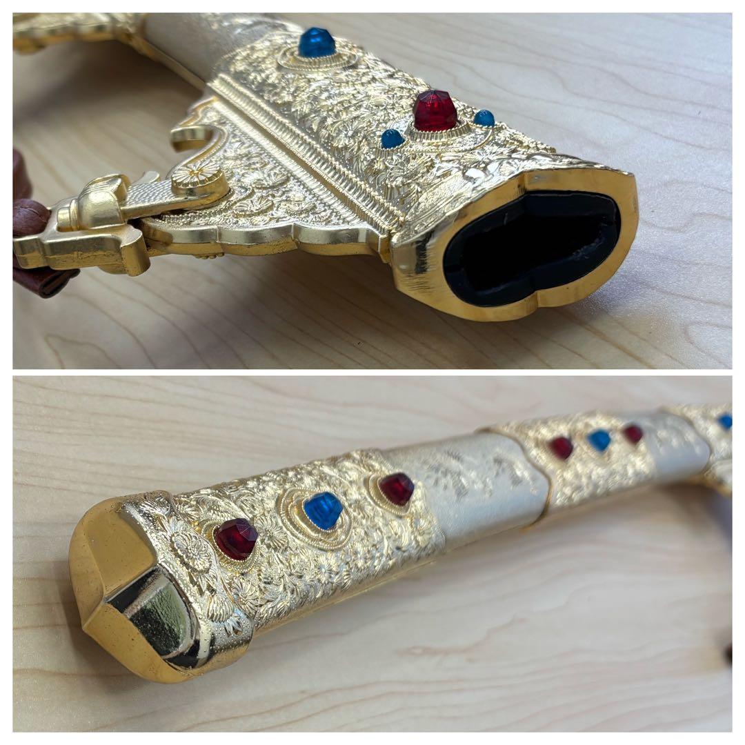 黄金梨子地螺鈿餝剣 おうごんなしじらでんしょくけん 国宝原寸大複製品 レプリカ