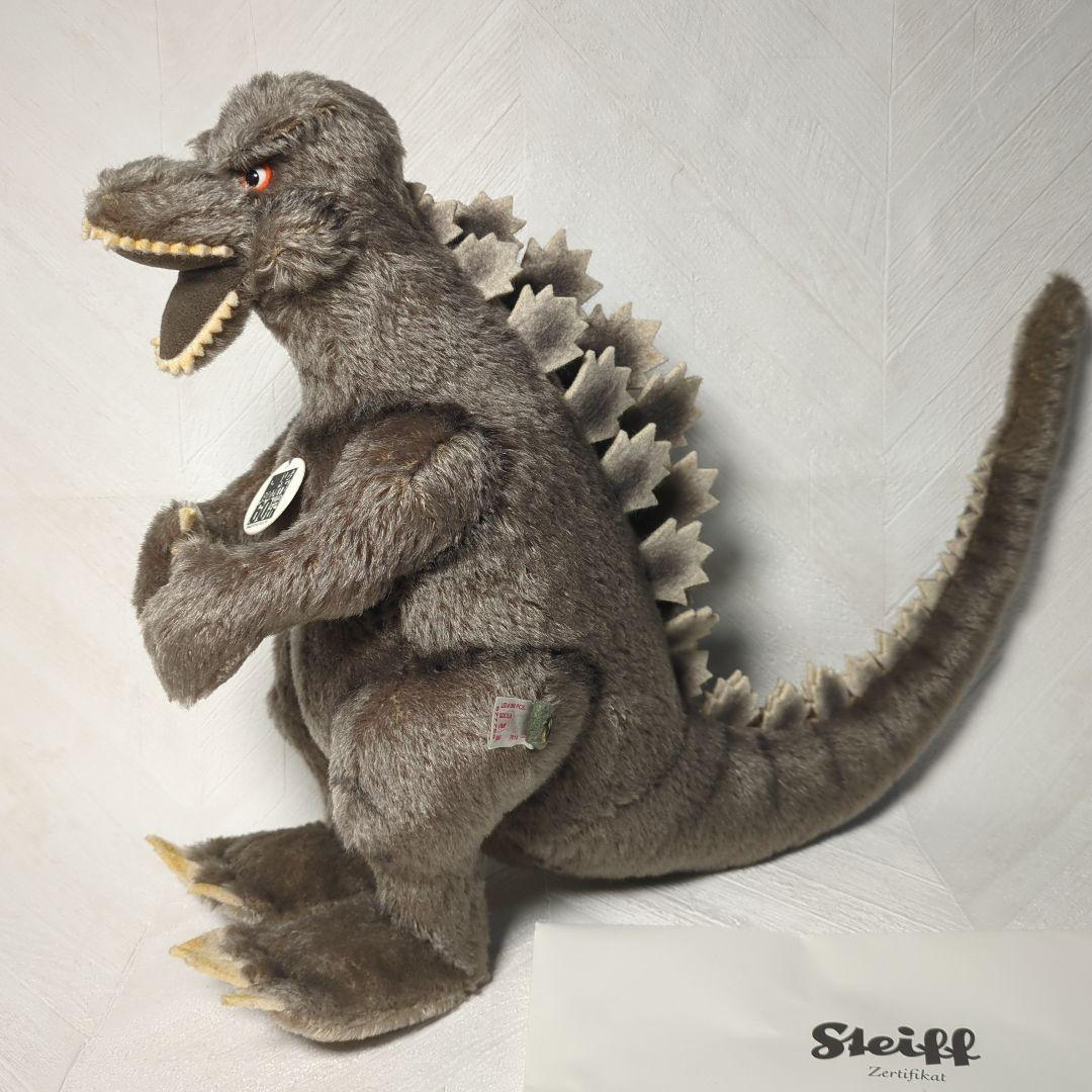 シュタイフ ゴジラ - メルカリ