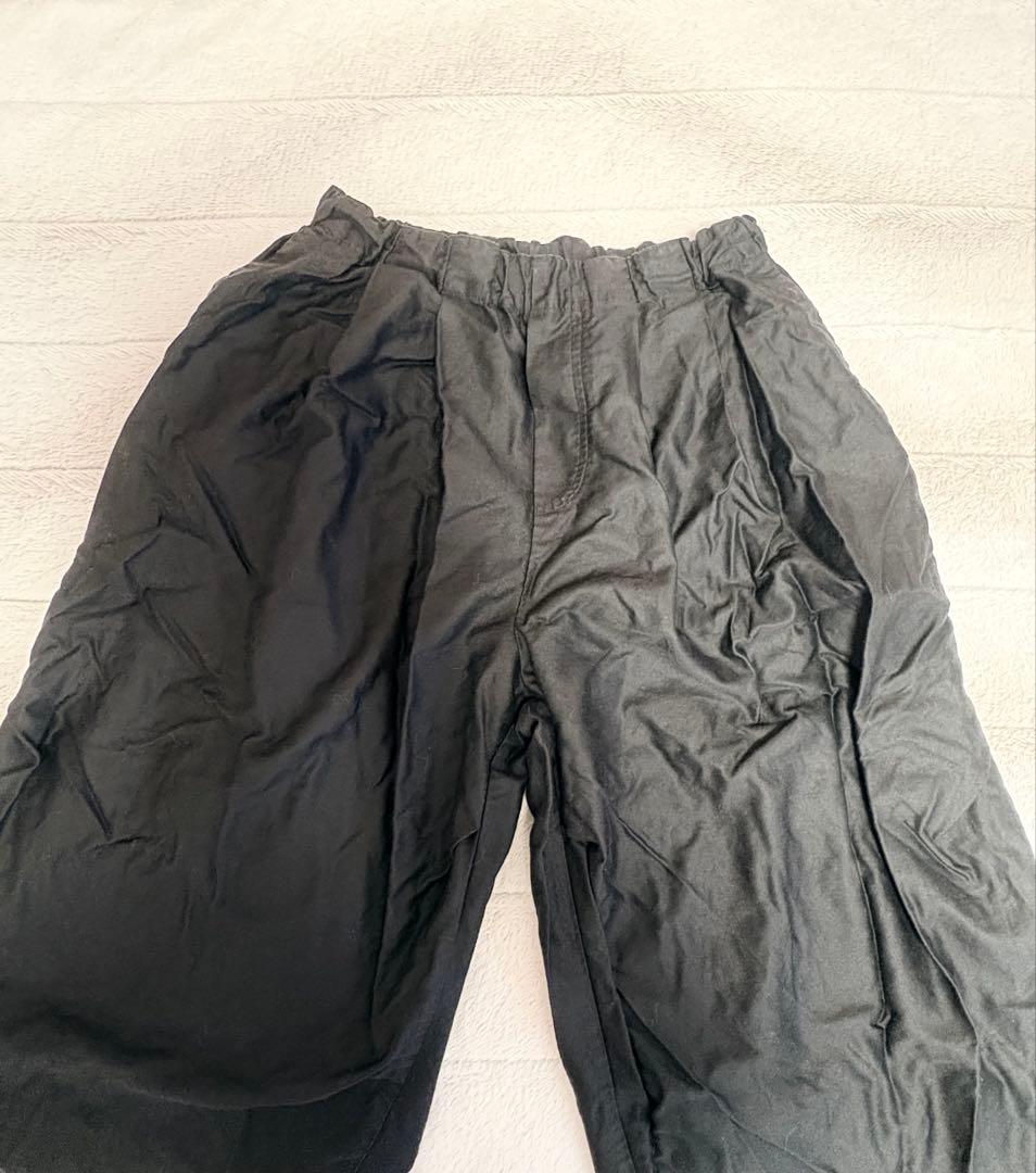 mizuiro ind ミズイロインド　モールスキンワイドカーゴパンツ