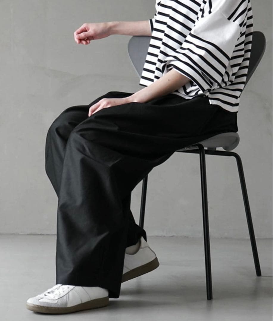 mizuiro ind ミズイロインド　モールスキンワイドカーゴパンツ