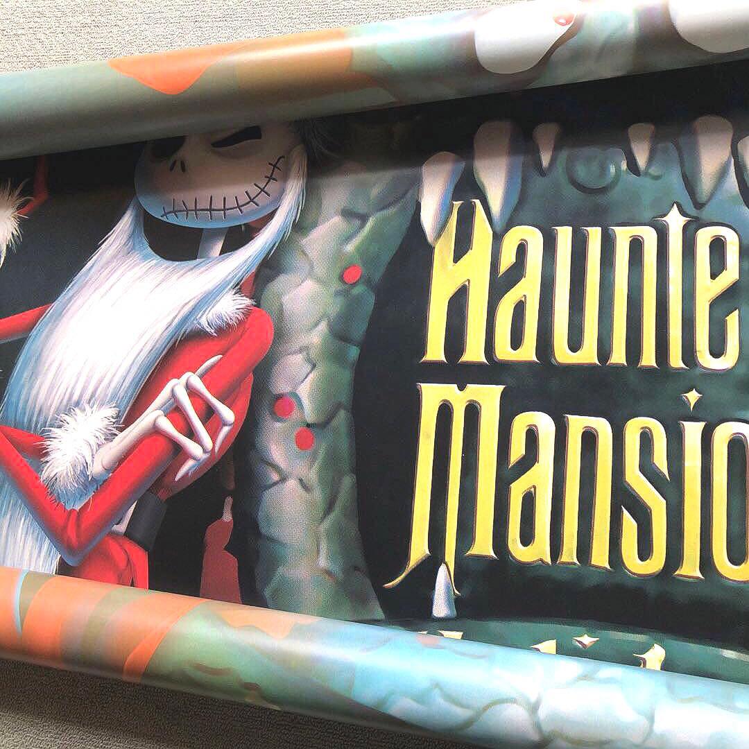 レア！ ナイトメアビフォアクリスマス ホーンテッド 超特大ポスター