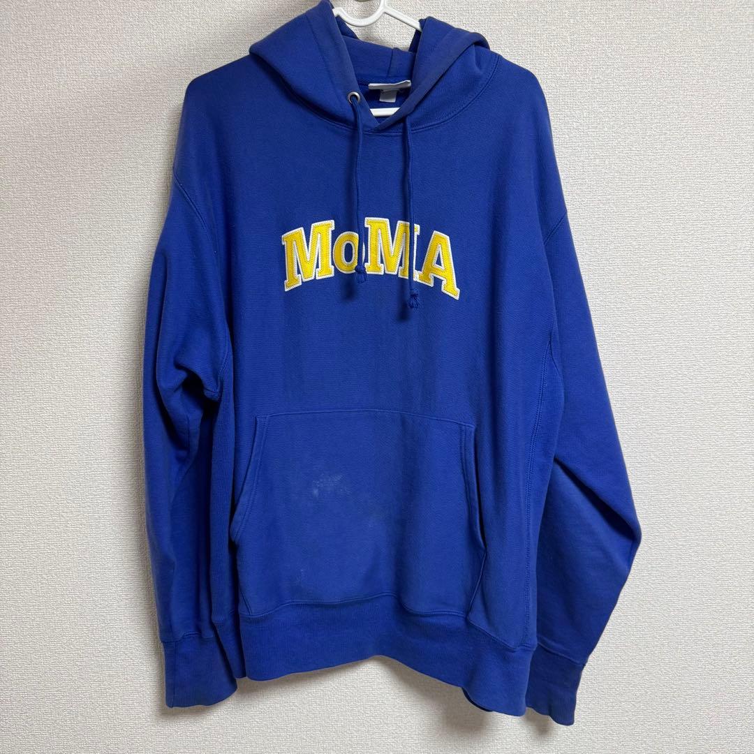 MoMA Champion パーカー リバースウィーブ