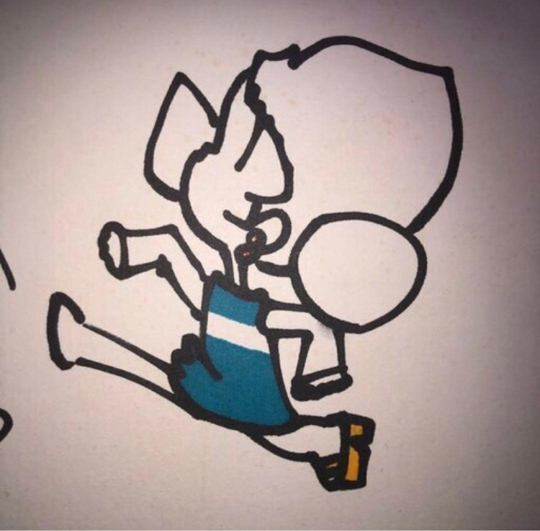 真作 漫画家 はらたいら モンローちゃん ペン画 直筆肉筆画 サイン