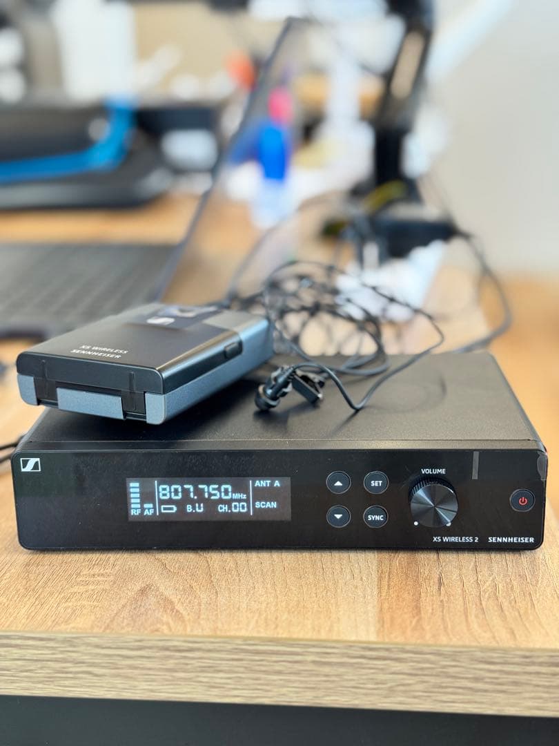 ゼンハイザー　ワイヤレスマイク（ラベリア）XSW 2-ME2-JB マイク