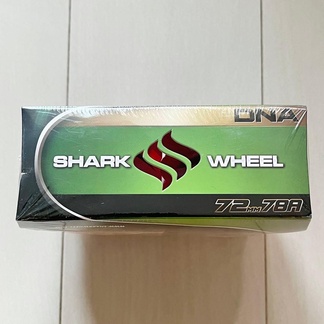14☆新品 未開封☆ シャークウィール 72mm 78a クリアレッド