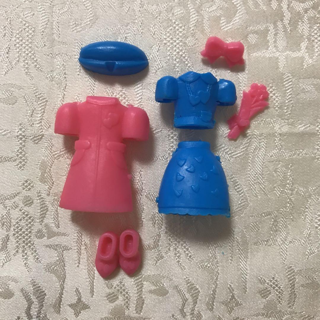 グリコおまけ 昭和 レトロ パピーちゃん(かんごふさん ブラウススカート)