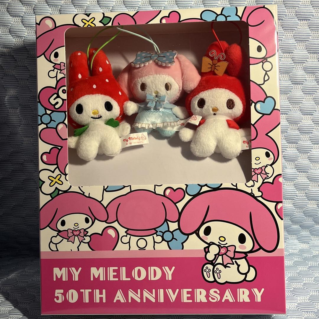 【マイメロディ】50周年 ブックボックス入り マスコットセット　6箱セット