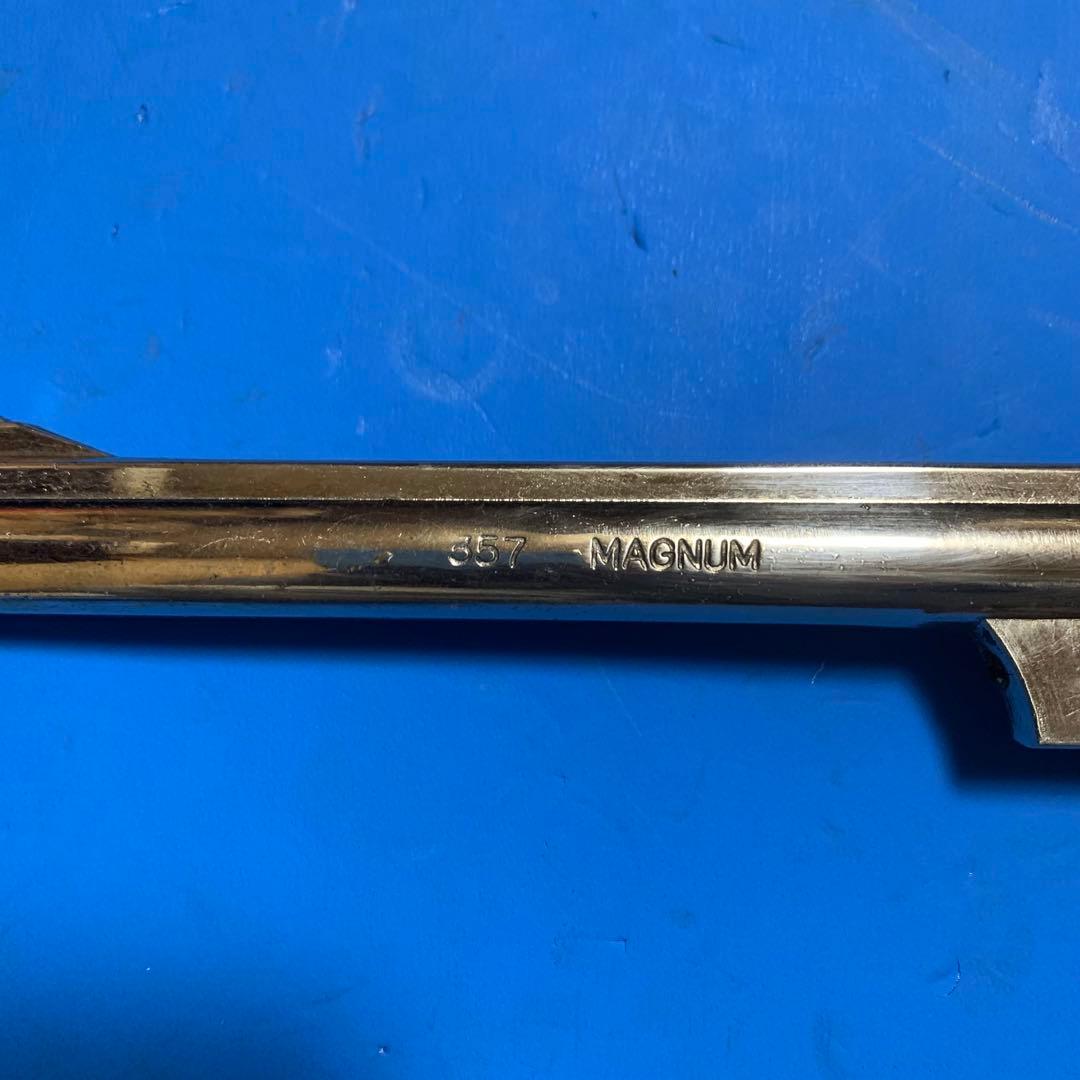 ⭕️★マルシン S&W 357マグナム 6インチ 木製グリップ付き
