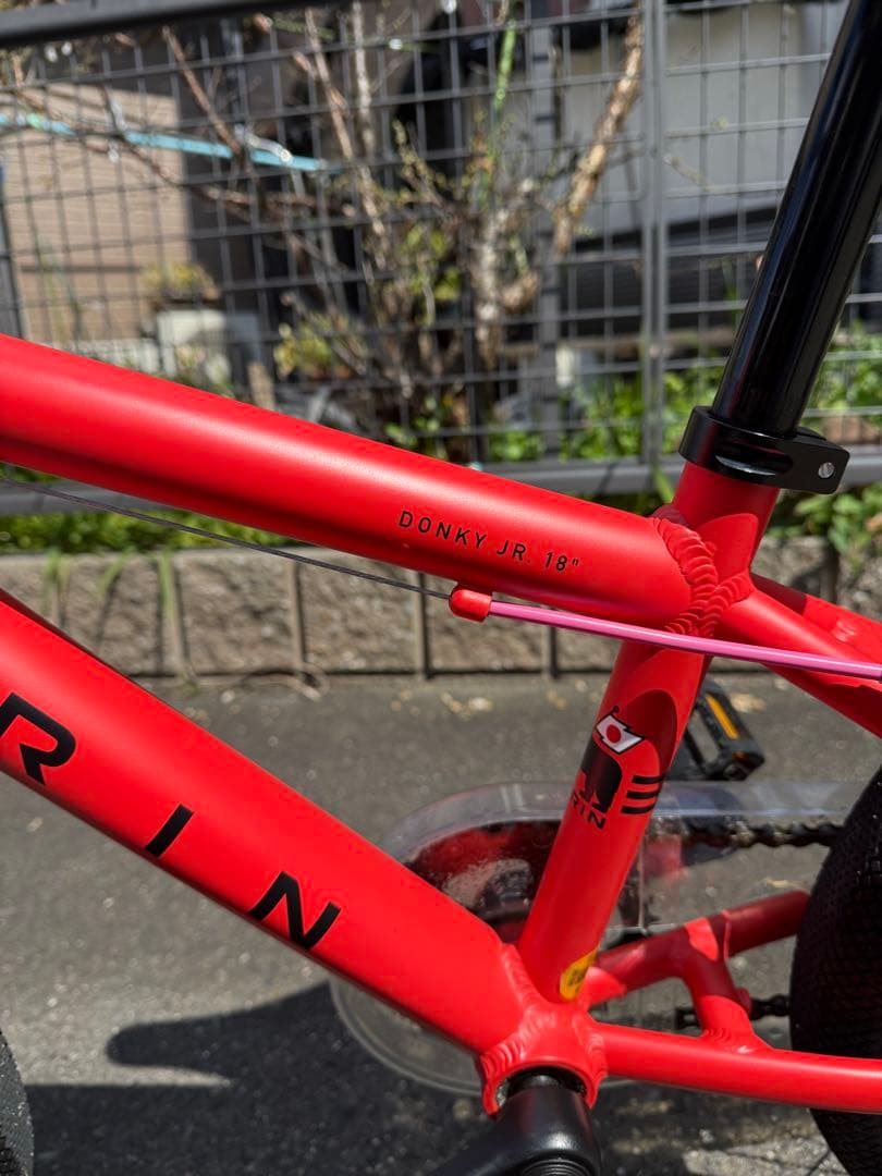 asuka　MARIN DONKY レッド 子供用自転車 18インチ