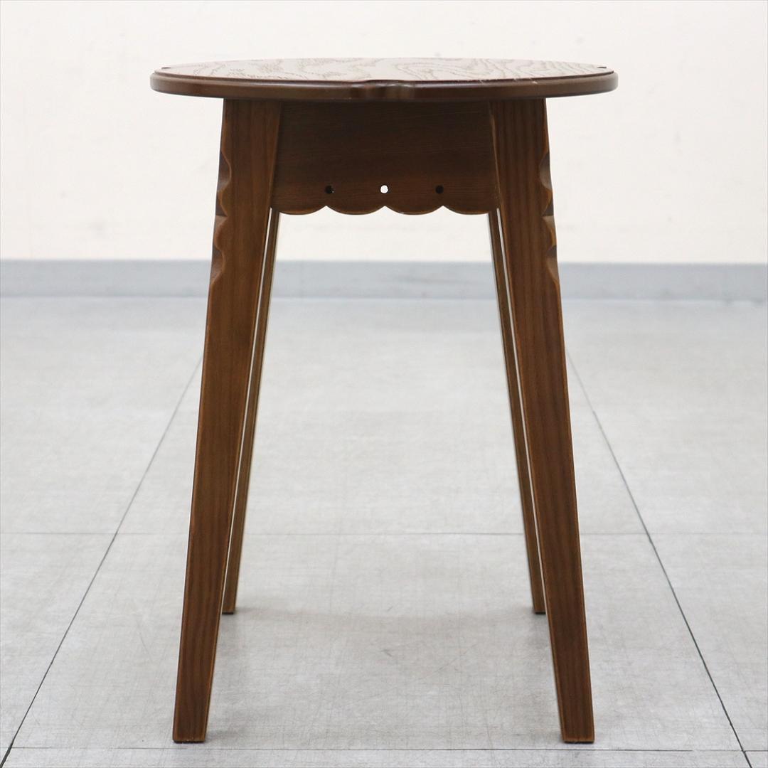 パリの雑貨屋 F-23 スツール 丸イス 丸椅子 木製 腰掛 椅子 玄関 チェア