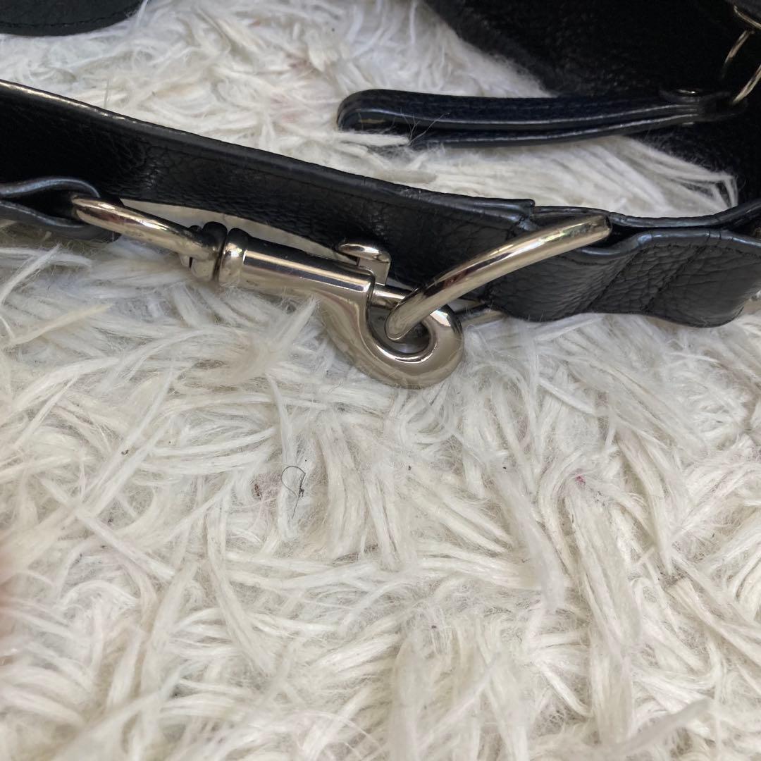 vintage coach old soho Black ダブルバックル 黒