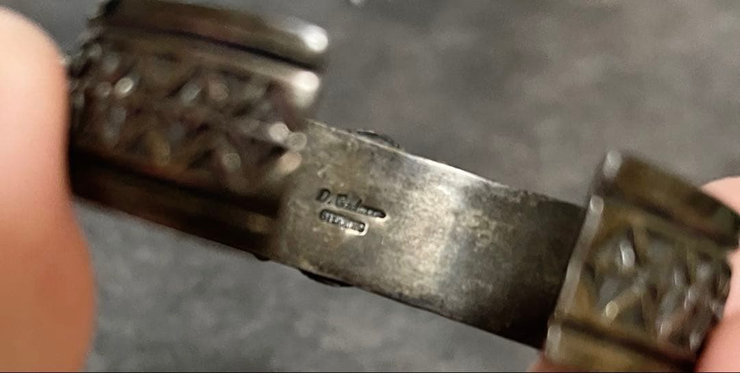 ドノヴァンキャドマン　インディアンマウンテン　ナバホ　バングル